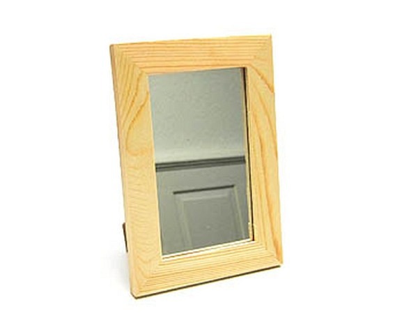Holz Glorex Spiegel 13,5x19,5cm