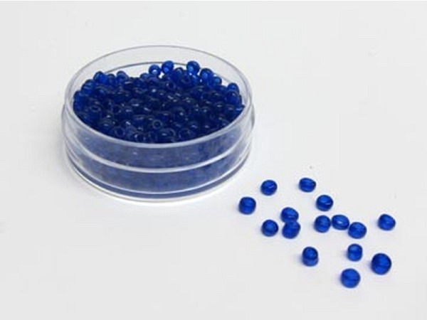 Glasperlen Hudsons Bay Glasperlen 2,2-3mm ultramarine transparent