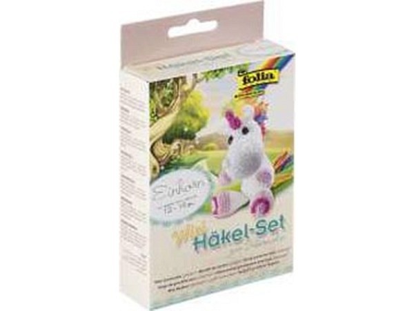 Häkelset Folia Mini Einhorn 