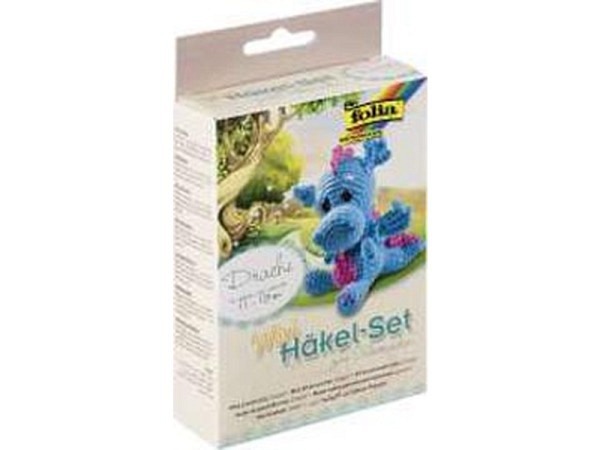 Häkelset Folia Mini Drache 