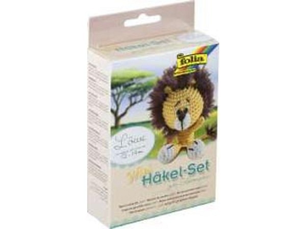 Häkelset Folia Mini Löwe 