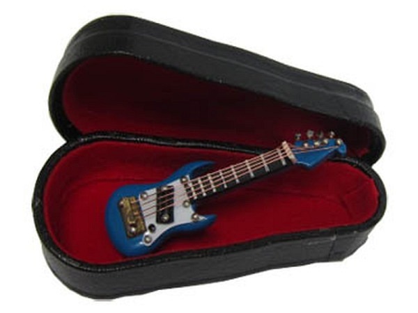 Miniatur Musik E-Gitarre 60mm
