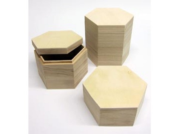 Holzbox Artemio Holzschachtel 3er