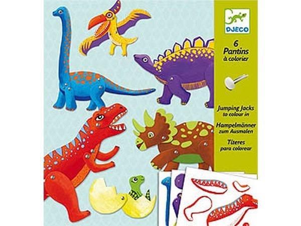 Bastelset Djeco Hampelfiguren zum