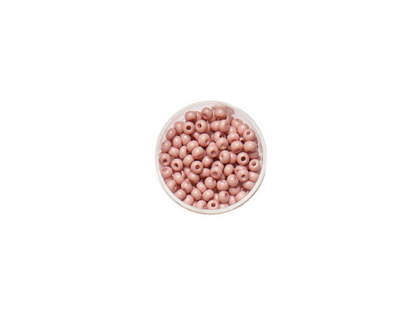 Rocailles Pracht Perlen 4,5mm hellrosa satt 17g