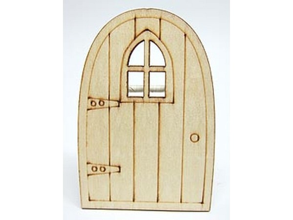 Miniatur Weihnacht Wichteltüre natur 10x6.7cm