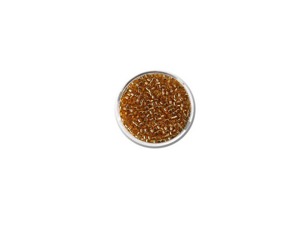 Rocailles Pracht Delica Beads 2mm goldfarben