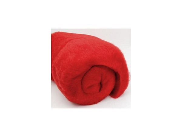 Kardwolle Vetsch feuerrot Farbe 128