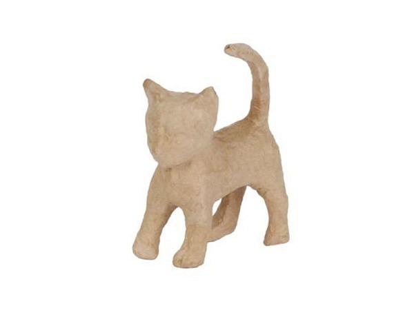 Pappmache Decopatch Pappmaché-Figur Katzenbaby Grösse XS 