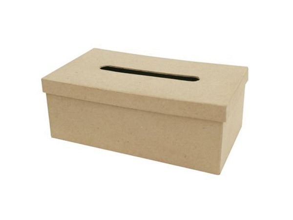Pappmache Decopatch Pappmaché Taschentuchbox 