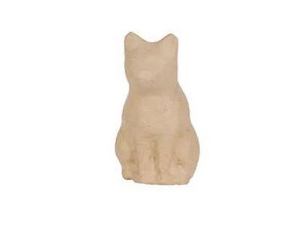 Pappmache Decopatch Pappmaché-Figur Katze Grösse S 