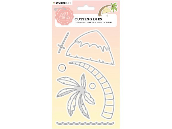 Stanzschablone Studio Light Stanzschablone Bali Strand Nr. 393