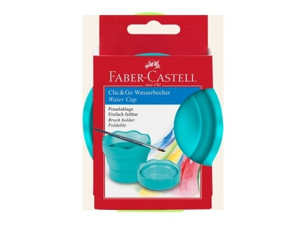 Wasserbehälter Faber-Castell Click and Go Wasserfaltbecher 