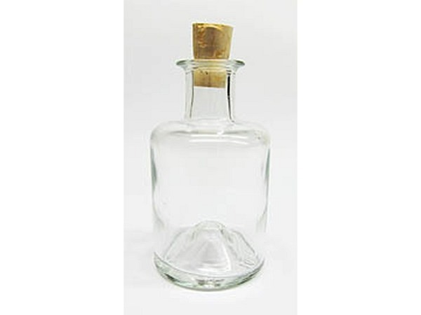 Flasche Glasflasche 200ml rund