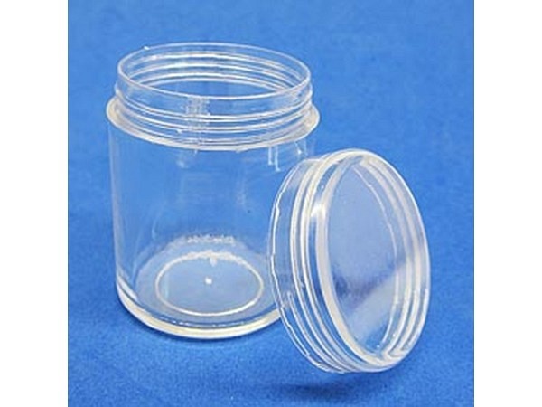 Dose Kunststoff Plexi-Schraub-Dösli 3,9x4,9cmH 