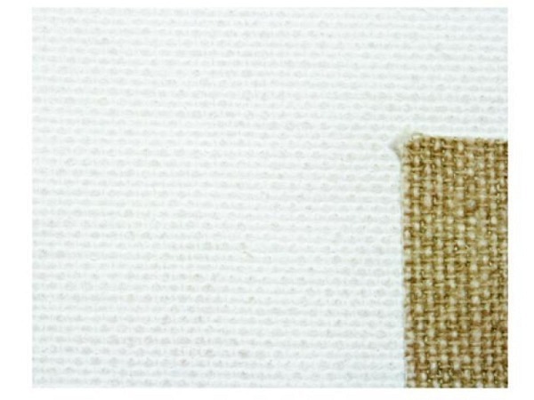 Leinwand L09 Paris Baumwolle roh, weiss 310cm breit per m2