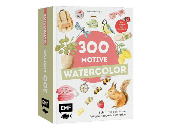 Buch 300 Motive Watercolor
