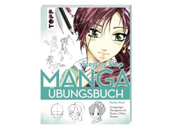 Buch Manga Step by Step Basiskurs Shojos, Chibis, Shonen