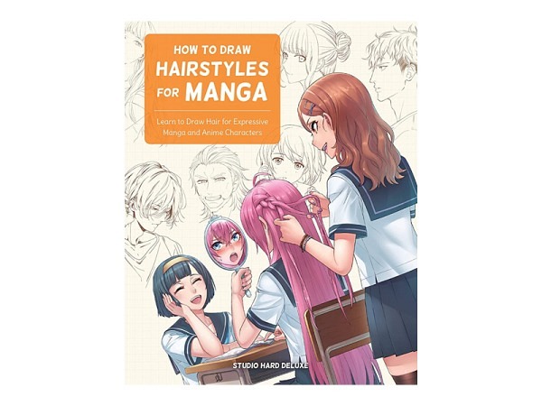 Buch Manga How to Draw Hairstyles for Manga, Englische Ausgabe