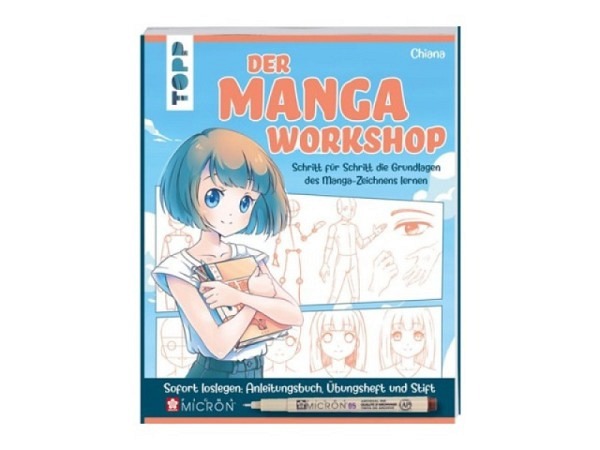 Buch Manga Schritt für Schritt die Grundlagen des Manga-Zeichnens 