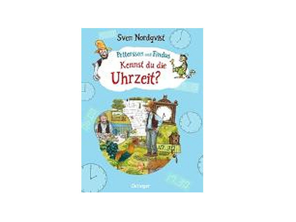 Buch Kennst du die Uhrzeit Pettersson und Findus