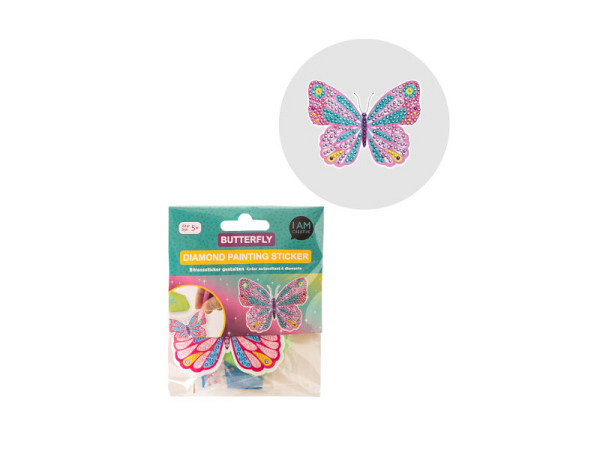Diamond Painting I am creative Schmetterling 