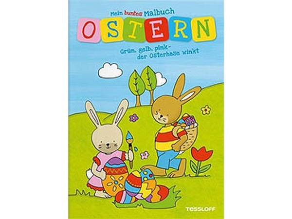 Ausmalbuch Mein buntes Malbuch Ostern