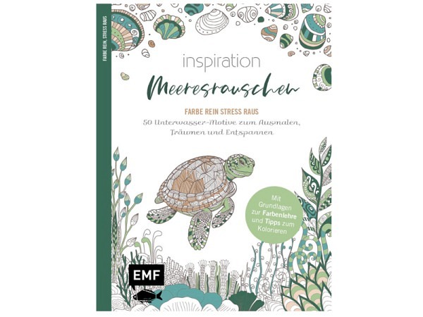 Ausmalbuch inspiration Meeresrauschen