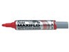 Filzstift Pentel Maxiflo MWL5S für Whiteboards rot