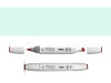 Filzstift Touch Pinselstift 67 Pastel Blue