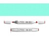 Filzstift Touch Pinselstift 66 Baby Blue