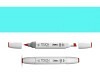 Filzstift Touch Pinselstift 63 Cerulean Blue