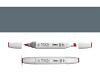 Filzstift Touch Pinselstift BG7 blue grey 7