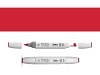 Filzstift Touch Pinselstift 15 geranium