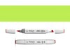 Filzstift Touch Pinselstift 124 fluorescent green