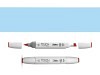 Filzstift Touch Pinselstift 185 Pale Blue Light