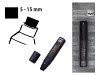 Filzstift Sigel Kreidemarker 150 5-15mm schwarz