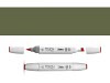 Filzstift Touch Pinselstift 225 olive green dark