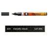 Filzstift Molotow One4all 127HS metallic black 223
