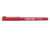 Filzstift Artline Fine 200 rot 0,4mm Strichbreite