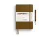 Notizbuch Leuchtturm Medium punktkariert Hardcover spice brown