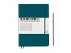 Notizbuch Leuchtturm medium liniert pacific green