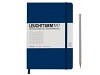 Notizbuch Leuchtturm medium kariert marine, 145x210mm