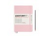 Notizbuch Leuchtturm medium liniert puder 145x210mm Hardcover