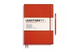 Notizbuch Leuchtturm Master Slim kariert Fox Red