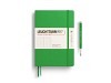 Notizbuch Leuchtturm Medium punktkariert Hardcover spring leaf