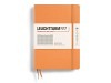 Notizbuch Leuchtturm Medium kariert Hardcover apricot