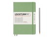 Notizbuch Leuchtturm medium liniert Salbei 145x210mm Hardcover