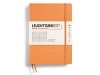 Notizbuch Leuchtturm Medium liniert Hardcover apricot