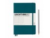 Notizbuch Leuchtturm medium punktkariert pacific green